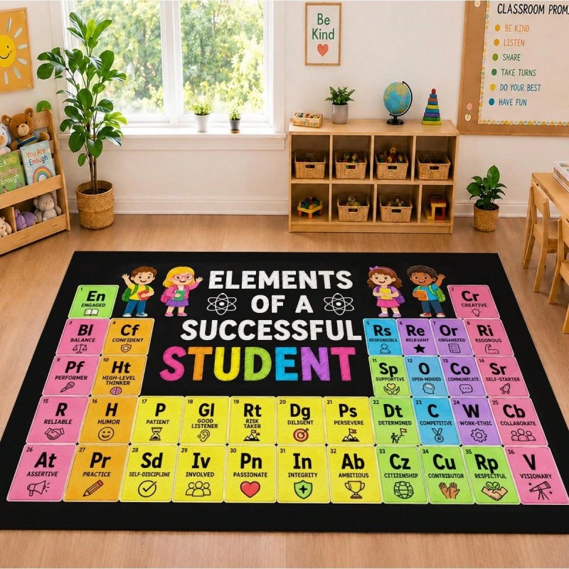 교실용 수학 패턴 러그, 교육용 테마 카펫, 현대적인  - Interior Design Education 리뷰 및 가격