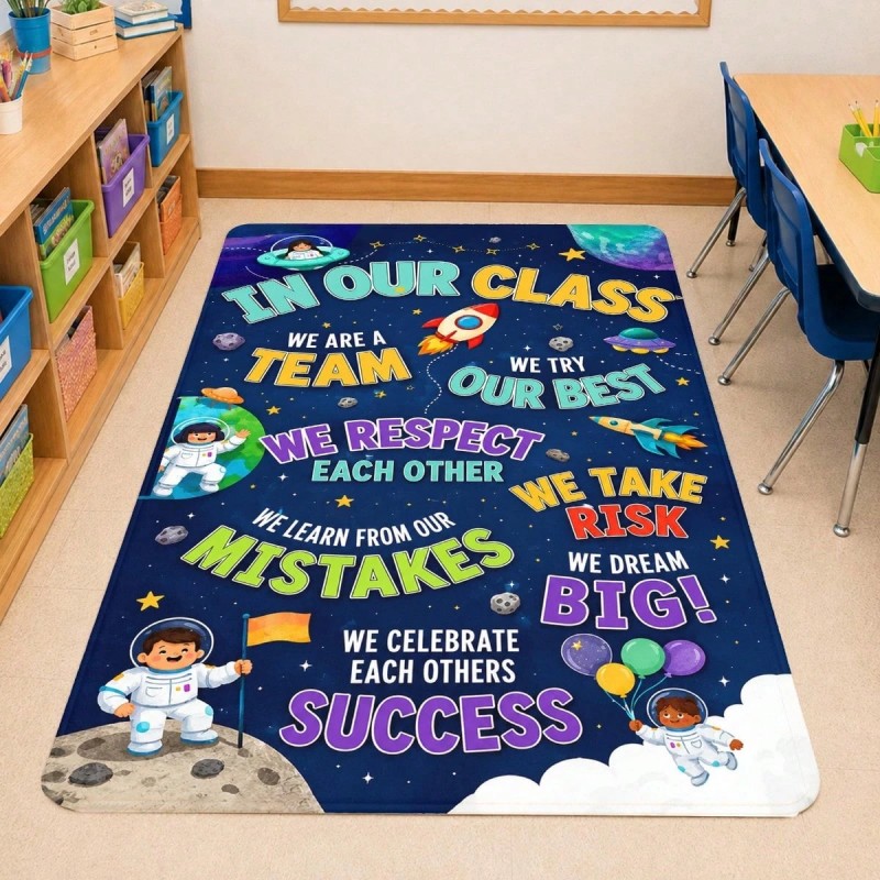 교실용 수학 패턴 러그, 교육용 테마 카펫, 현대적인  - Interior Design Education 리뷰 및 가격